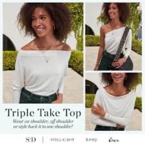 Stella & Dot Triple Take Top